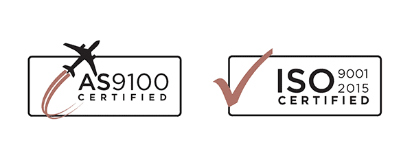 ISO9001 and AS9100 Certified